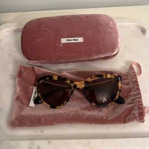 Miu Miu Tortoise Shell Authentic Sunglasses